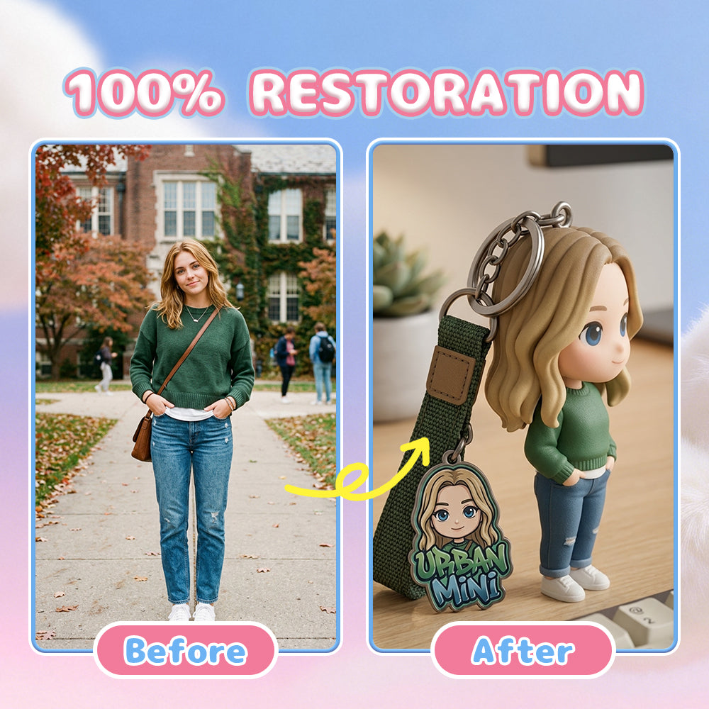 Custom 3D figurine made from one photo