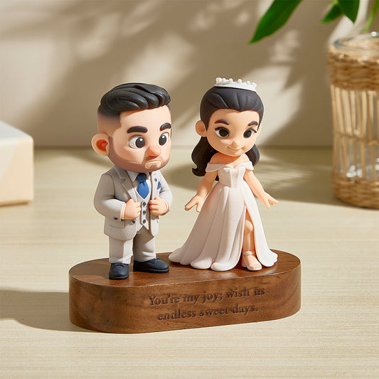 Why an Engraved Wood Base Makes a Custom Figurine Feel Premium | PrinYou