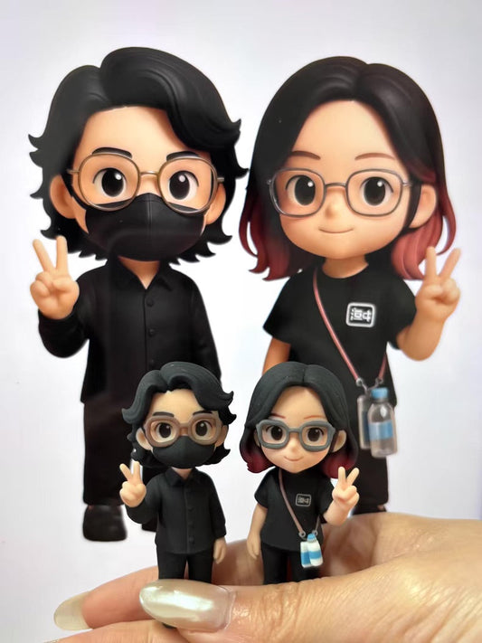 Material safety documentation for custom figurine partners