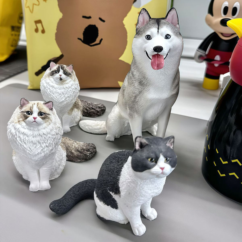 Custom 3D Pet Figurine from Your Photo gift presentation