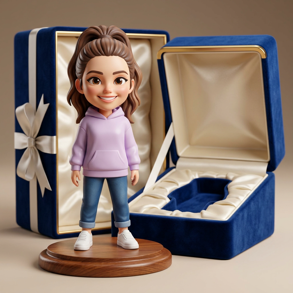 PrinYou custom cartoon step3 finished figurine