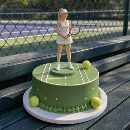 Custom birthday cake topper keepsake for celebration gifting – AI-generated concept rendering