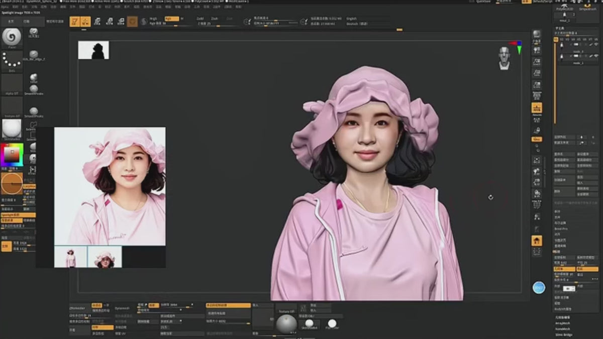 Load video: PrinYou personalized 3D figurine showcase video