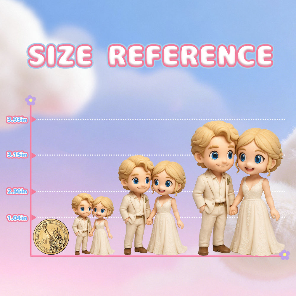 Personalized anniversary action figure gift