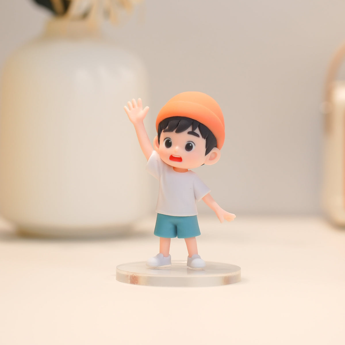 Custom Kids 3D Figurine from Photo pet keepsake example