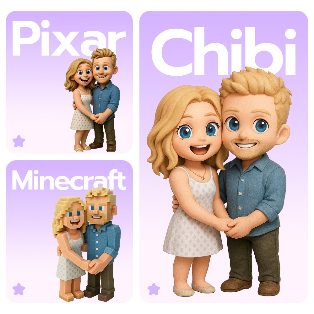 Custom mini me keychain figure – AI-generated concept rendering