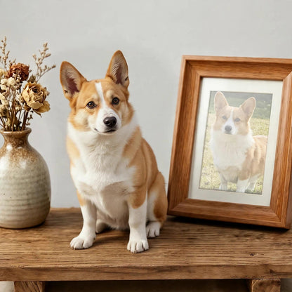Custom needle felted wool pet figurine, full body replica from photo