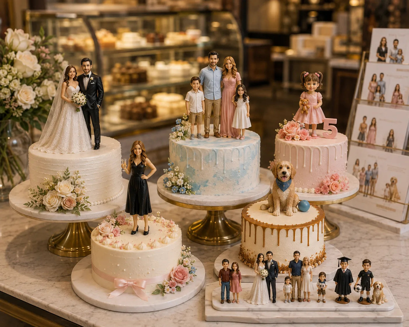 Cake topper catalog range for different occasions